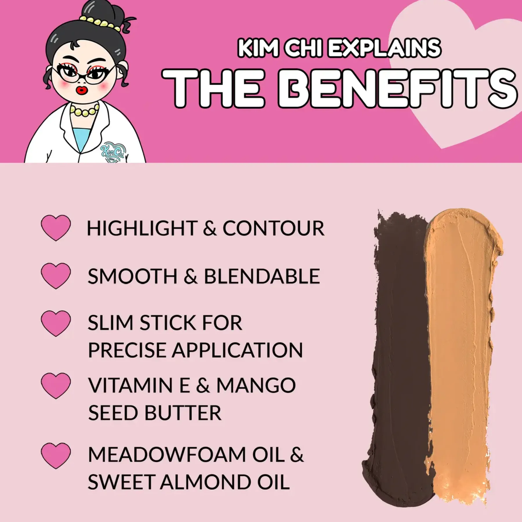 Best Contour & Highlight Stick Effin Sculpt Dark Konturieren