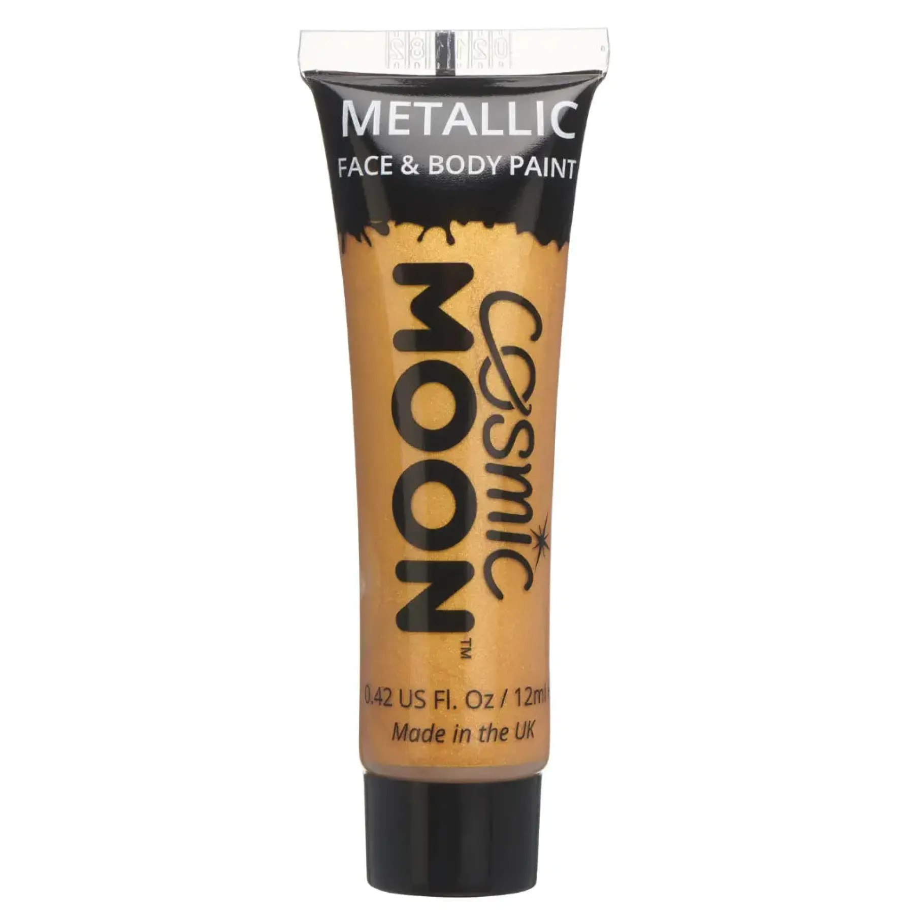 New Cosmic Moon Metallic Face & Body Paint Gold Body Paint