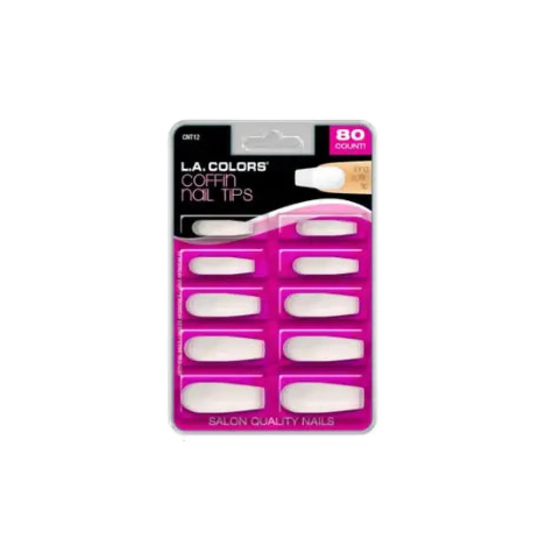 Best 80 Count Nails Clear Coffin Nail Tips Künstliche Nägel