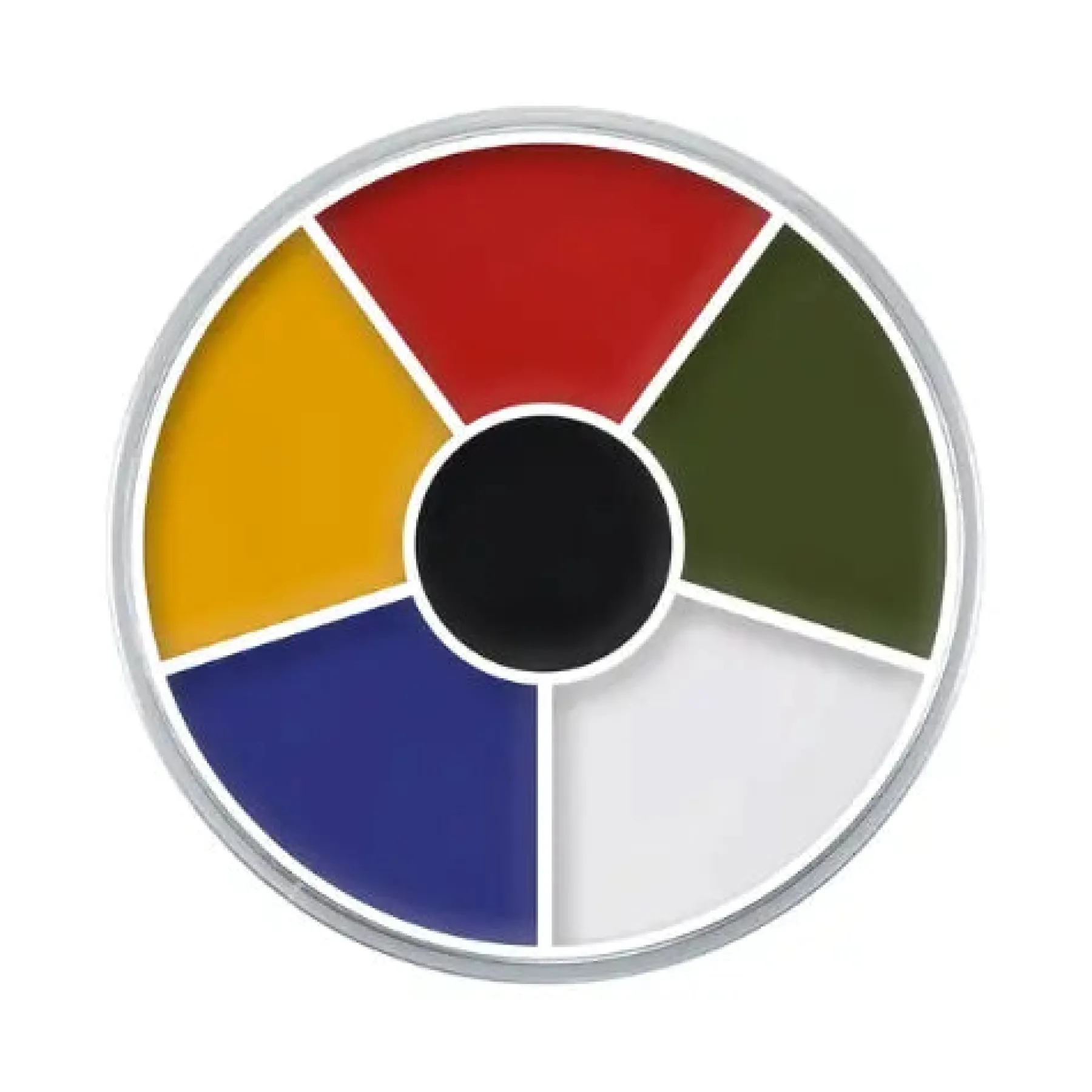 New Cream Color Circle Multi Color Schminke|Schminke