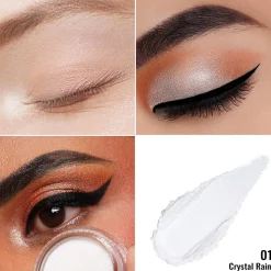 New Cream Color Eyeshadow 01 Crystal Rain Lidschatten|Vegane Lidschatten