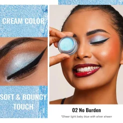 Cream Color Eyeshadow 02 No Burden Lidschatten|Vegane Lidschatten