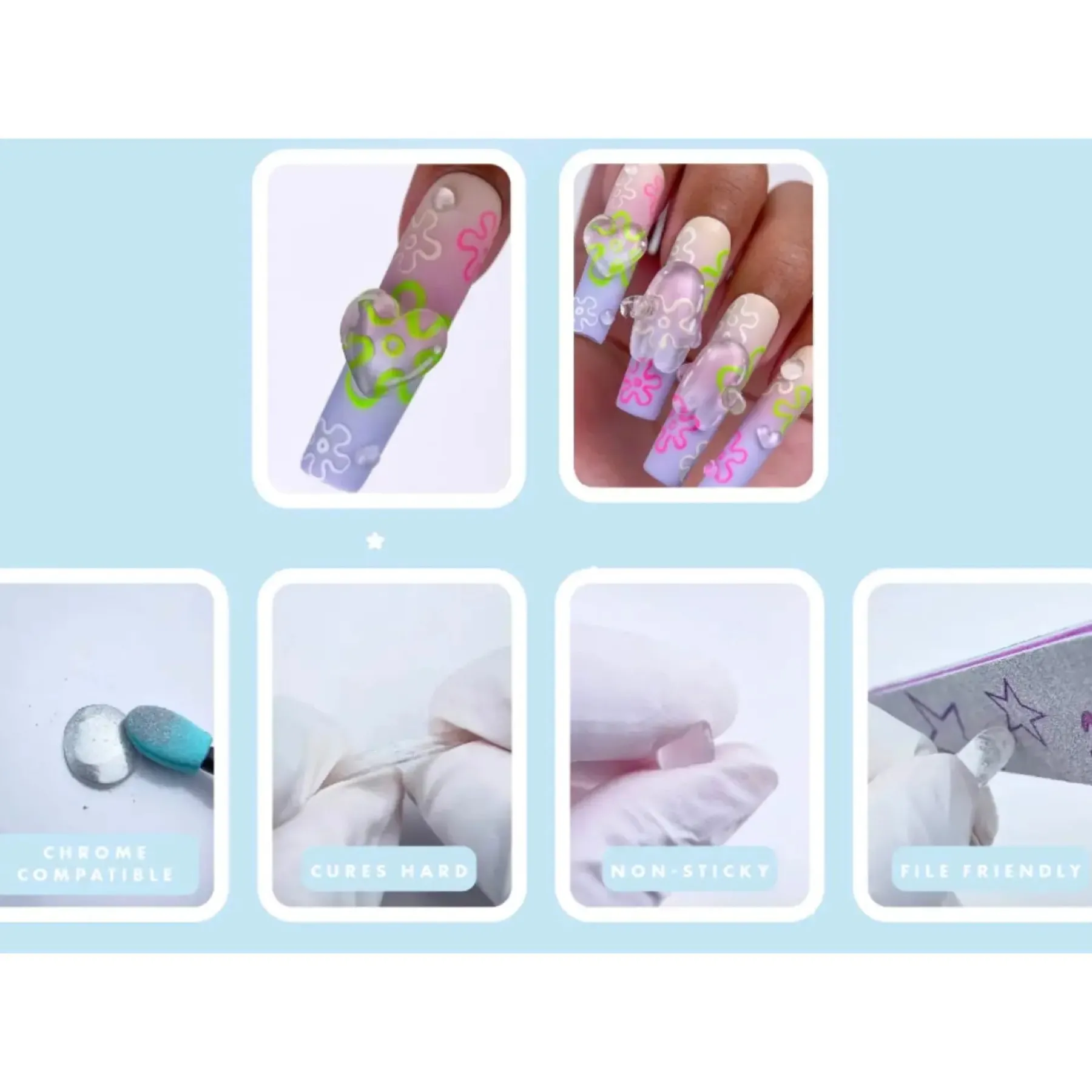 Best Cris Clay Korean Clear 3D Gel Veganer Nagellack|5. Gellak