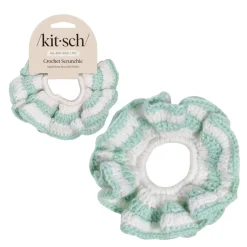 Sale Crochet Scrunchie Seafoam Blue Haargummis