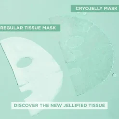 Online Cryo Jelly Anti-Fatigue Face Mask with Hyaluronic Acid Vegan Pflege|Gesichtsmasken