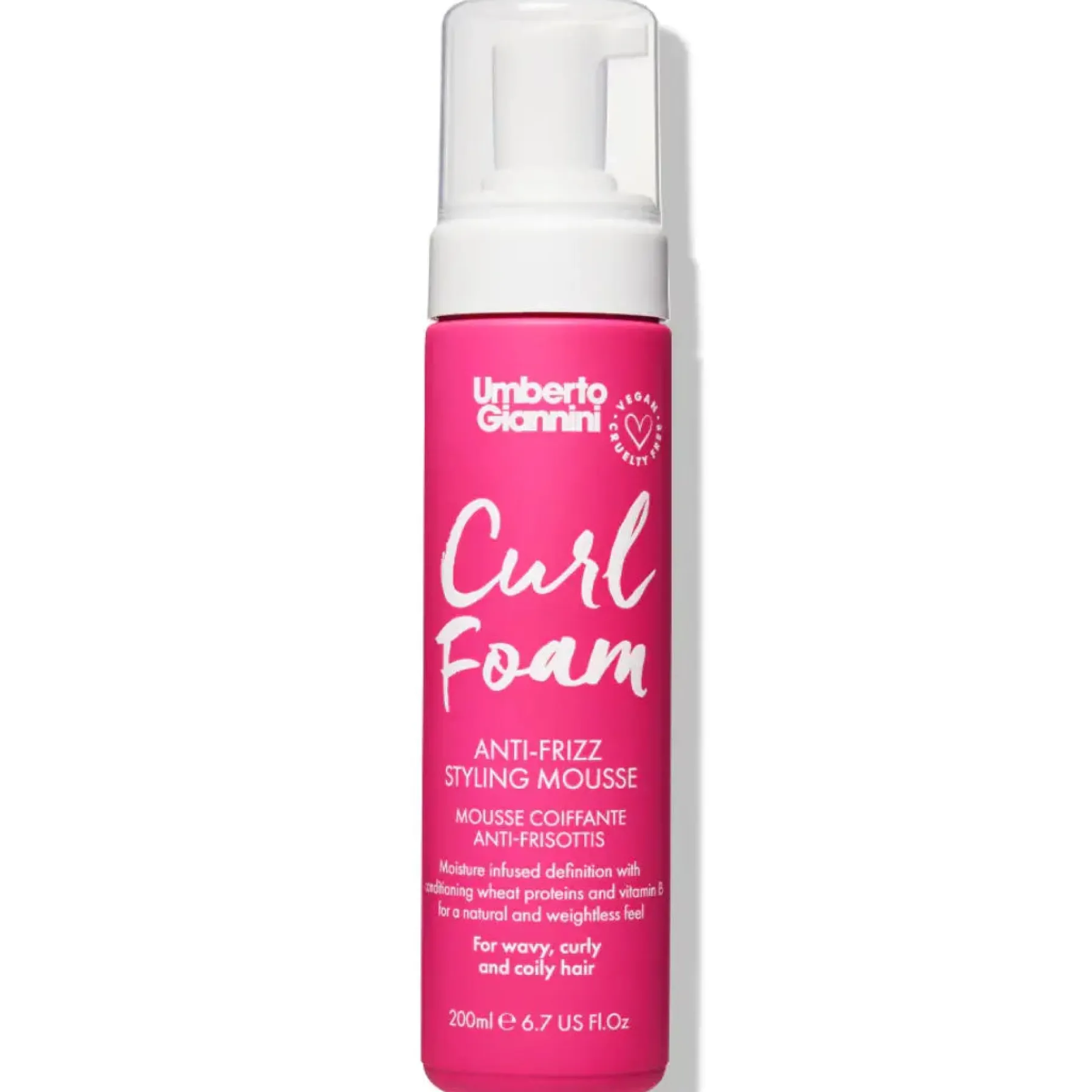Hot Curl Foam Anti-Frizz Styling Mousse Hauptzutat|Hoofdingrediënt Haircare