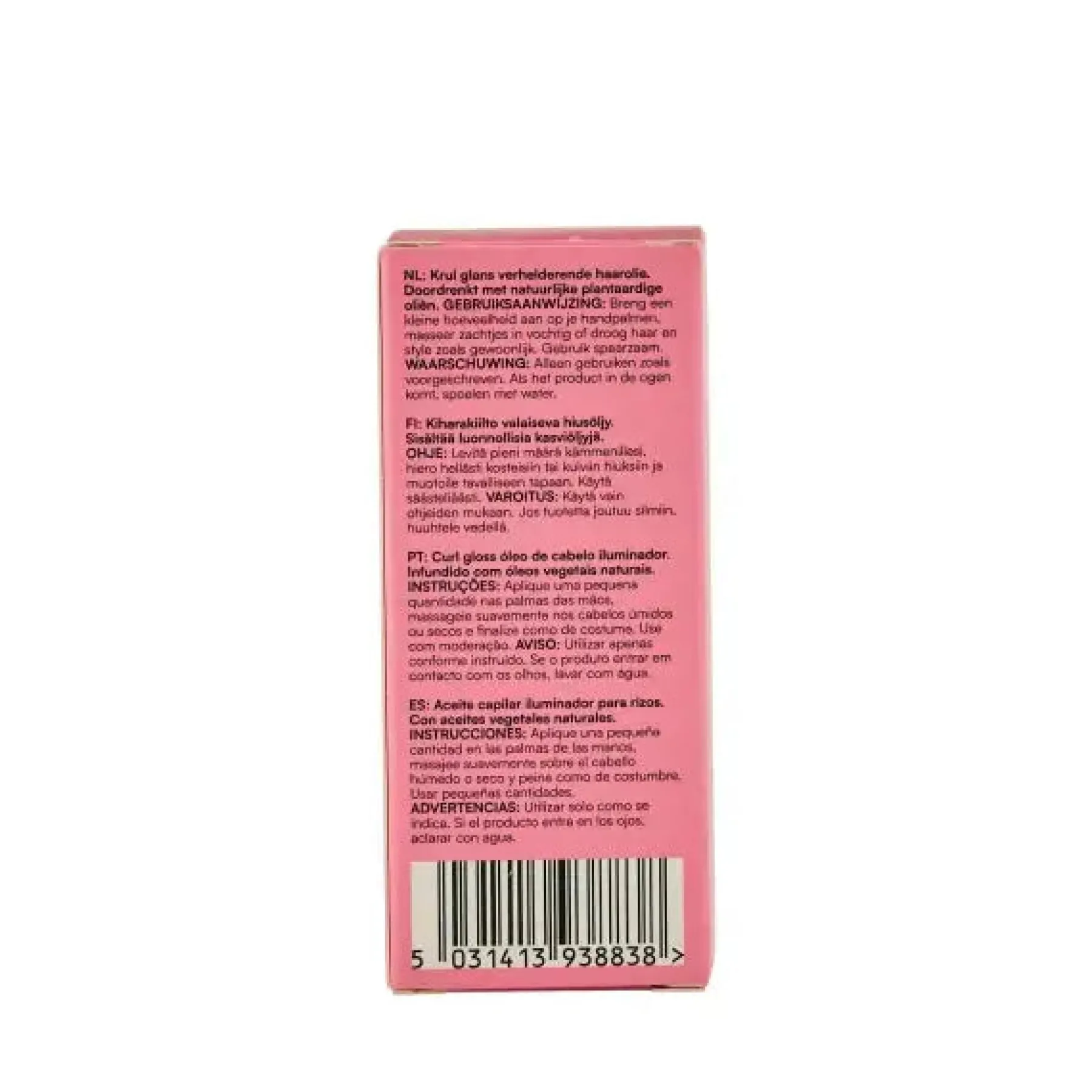 Curl Gloss Illuminating Hair Oil Haarprobleem|Vegane Haarpflege