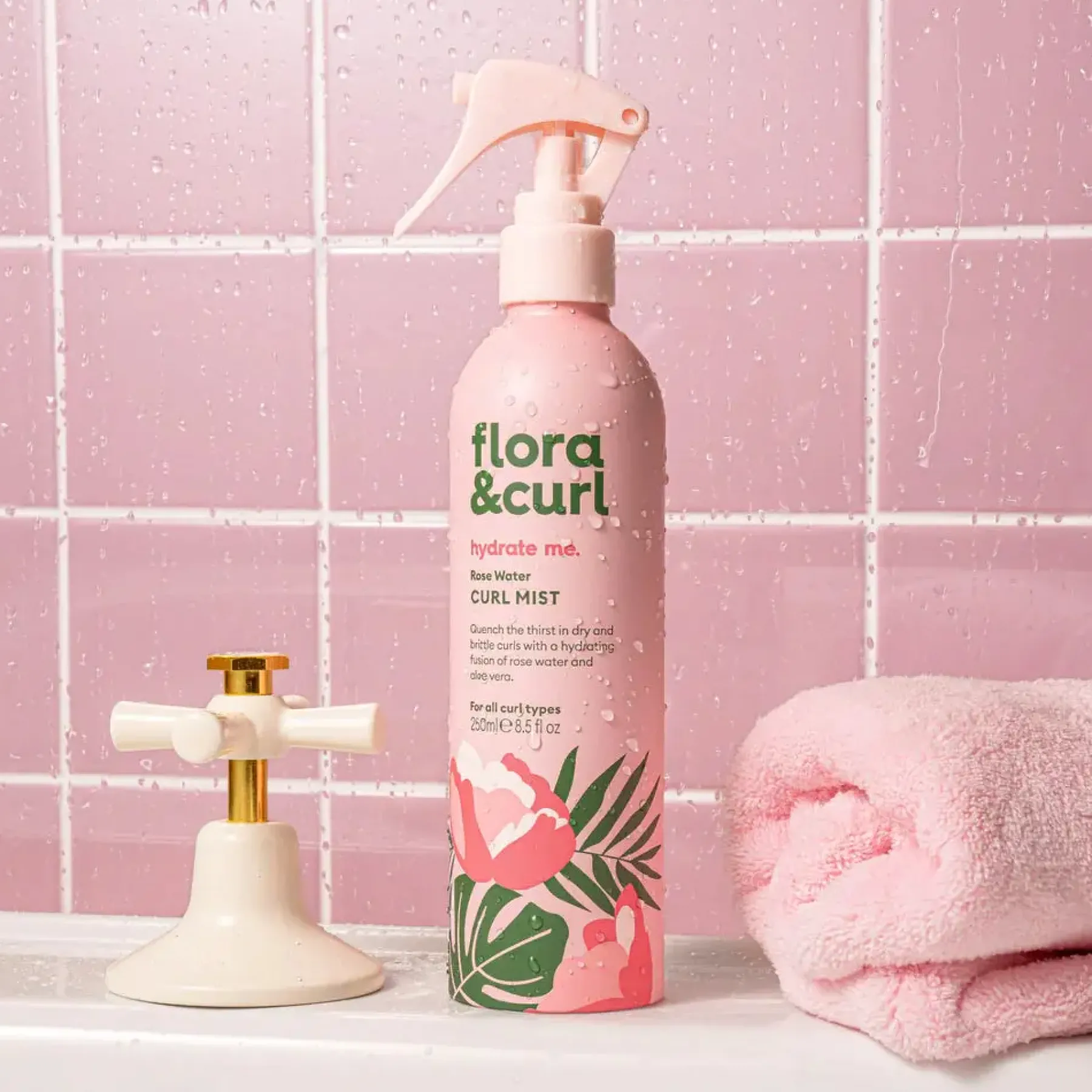 Clearance Curl Mist Rose Water Hauptzutat|Hoofdingrediënt Haircare
