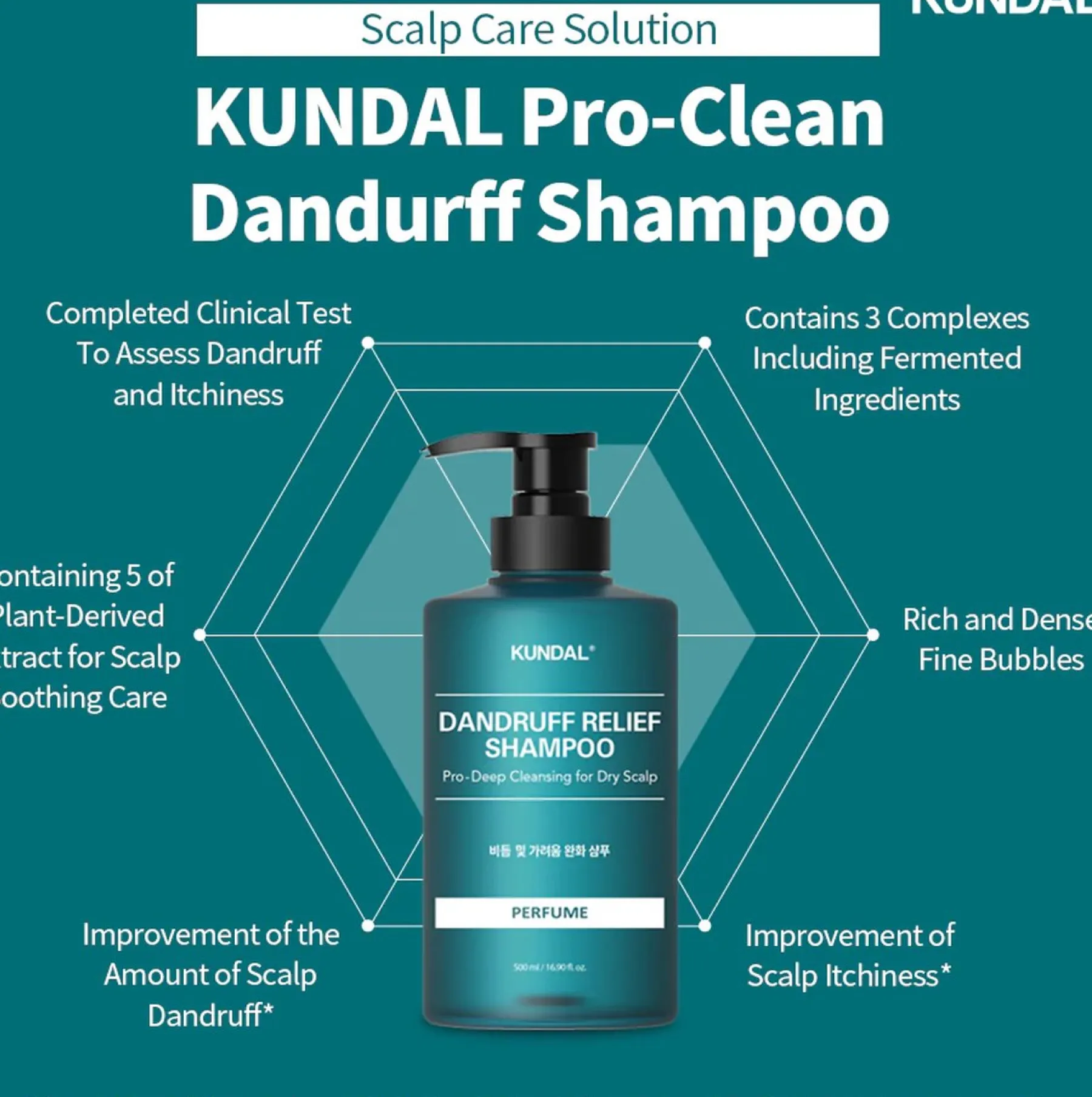 Hot Dandruff Shampoo Apple Green Tea Korean Haarpflege|Hauptzutat