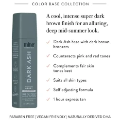 Outlet Dark Ash Self Tan Foam Vegan Pflege|Vegan Tanning