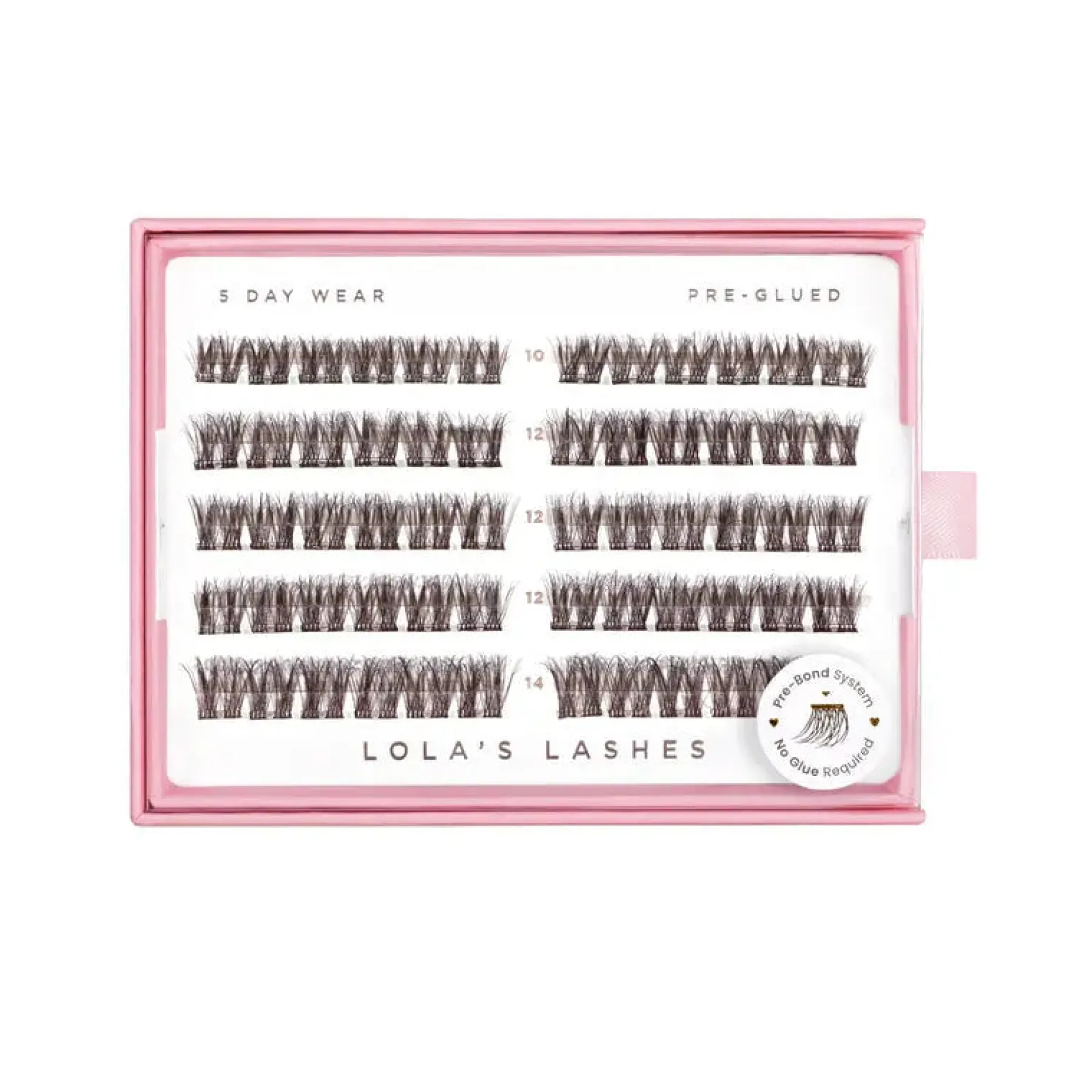 Outlet Dark Cocoa Preglued Lashes Künstliche Wimpern