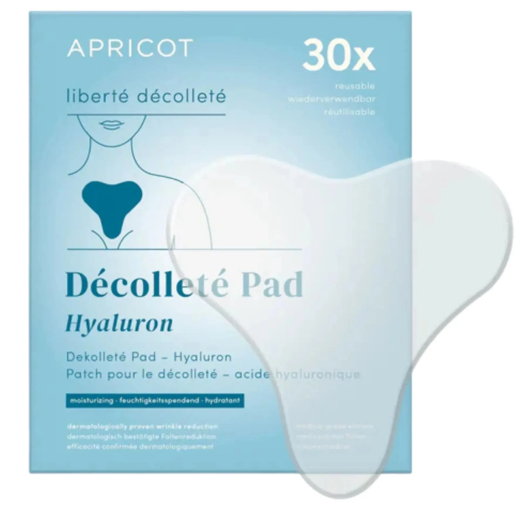Online Décolleté Pad Hyaluron Hauptzutat|Hautprobleme