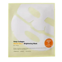 Deep Collagen Niacin Vita C Brightening Mask Hauptzutat|Gesichtsmasken