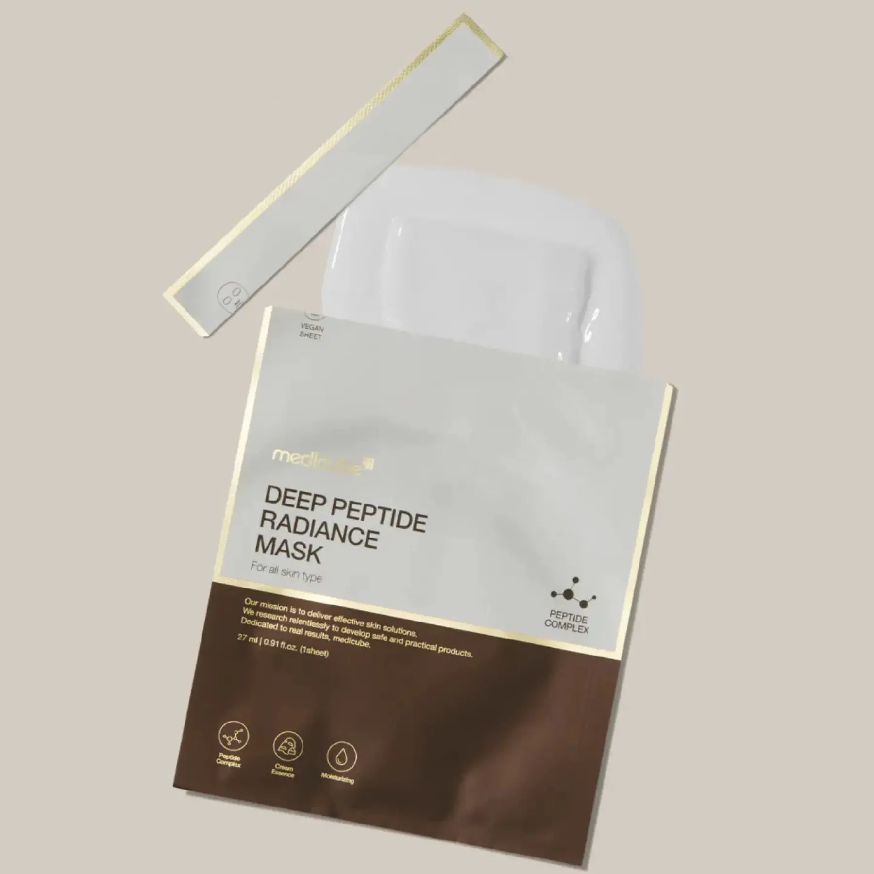 Deep Peptide Radiance Mask Hauptzutat|Vegan Pflege