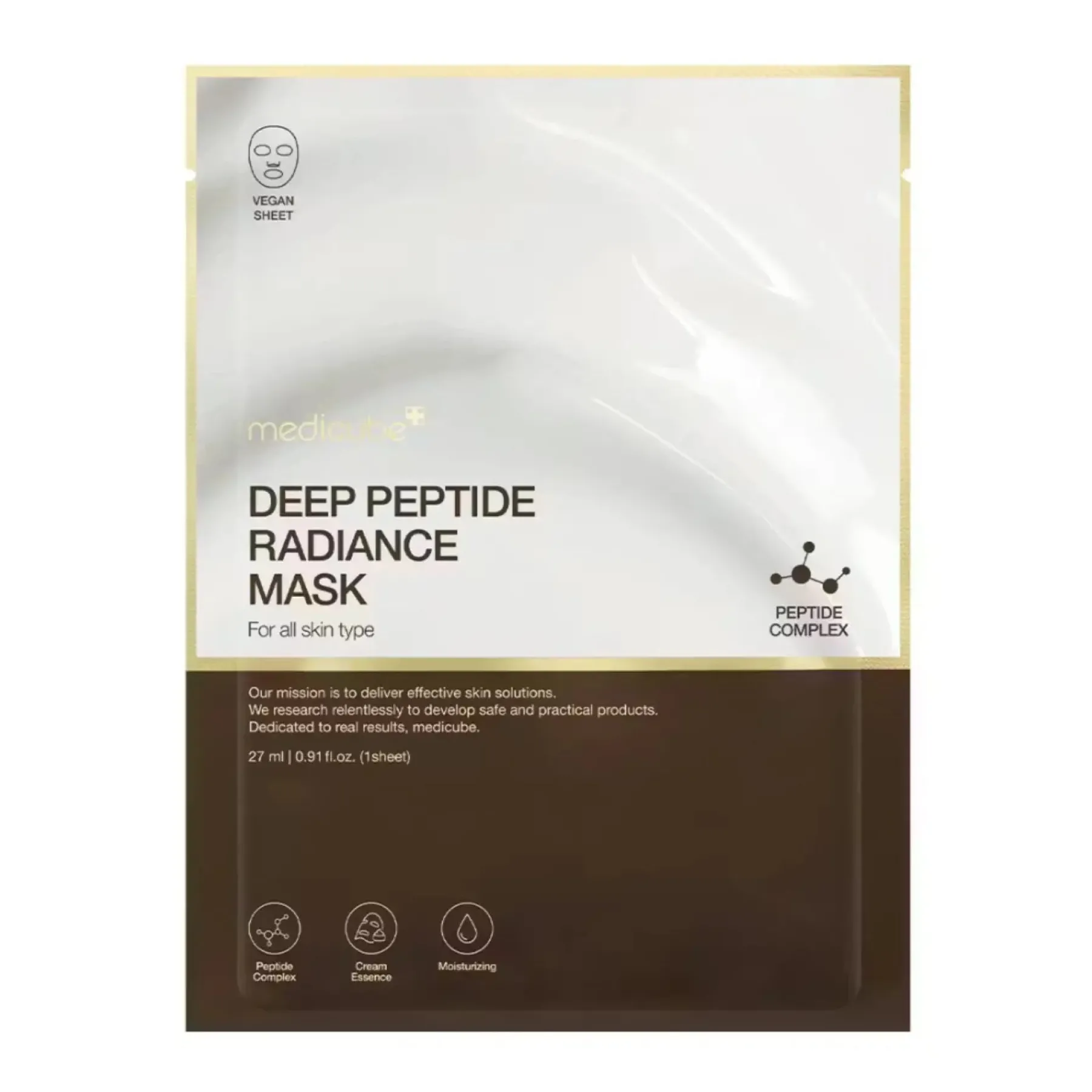 Deep Peptide Radiance Mask Hauptzutat|Vegan Pflege