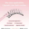 Hot Demi Flare Half Lashes Brown Künstliche Wimpern
