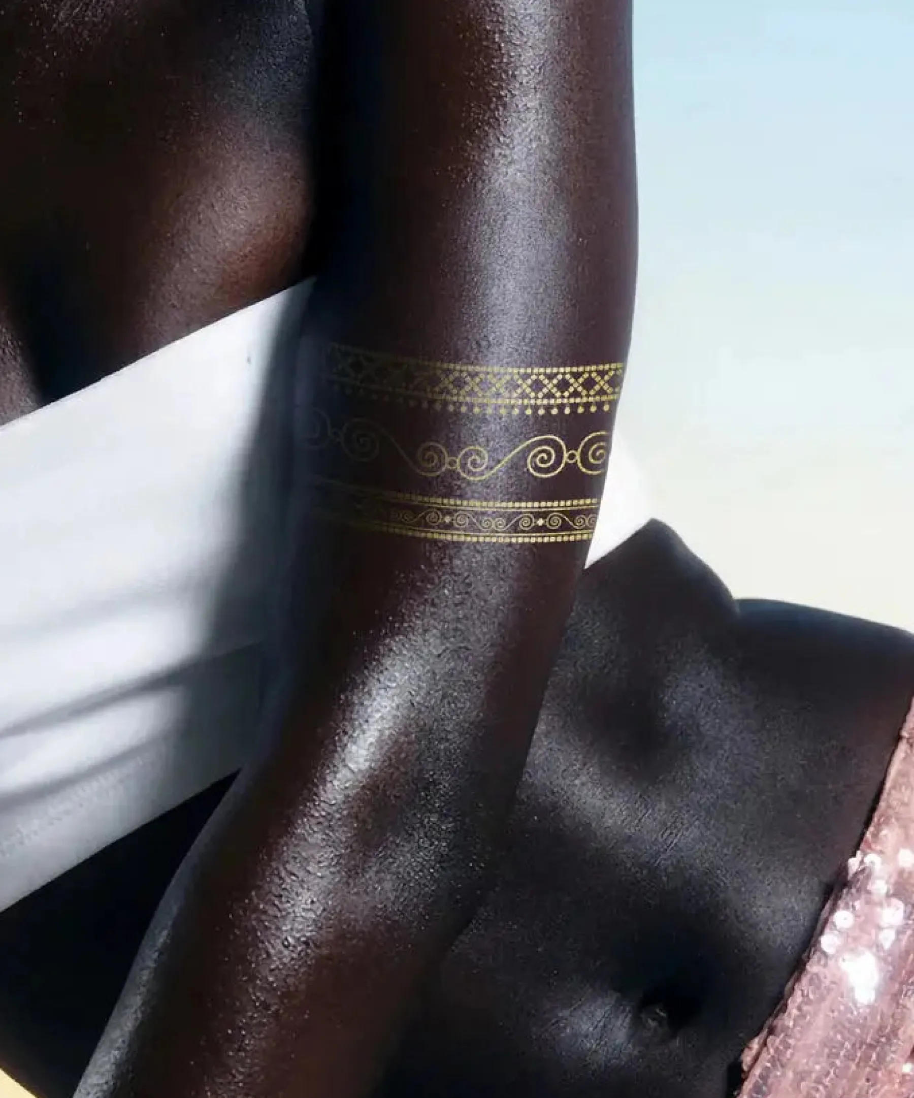 Desert Coil Cuff Bodybond Face Jewels