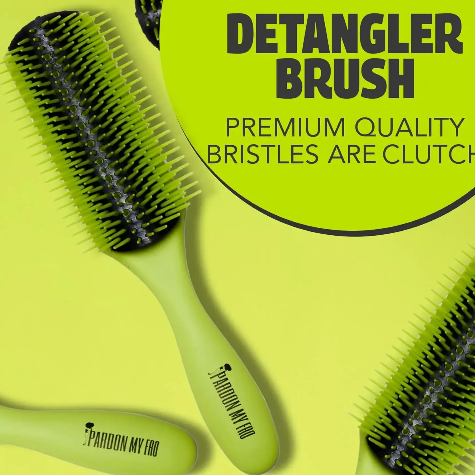 Outlet Detangler Brush Curly & Coily Accessories|Haarborstels & Kammen