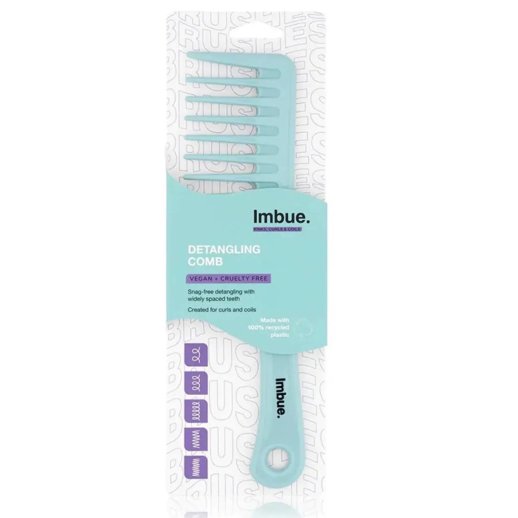 Hot Detangling Comb 10. Kämme & Bürsten|Vegane Haarpflege