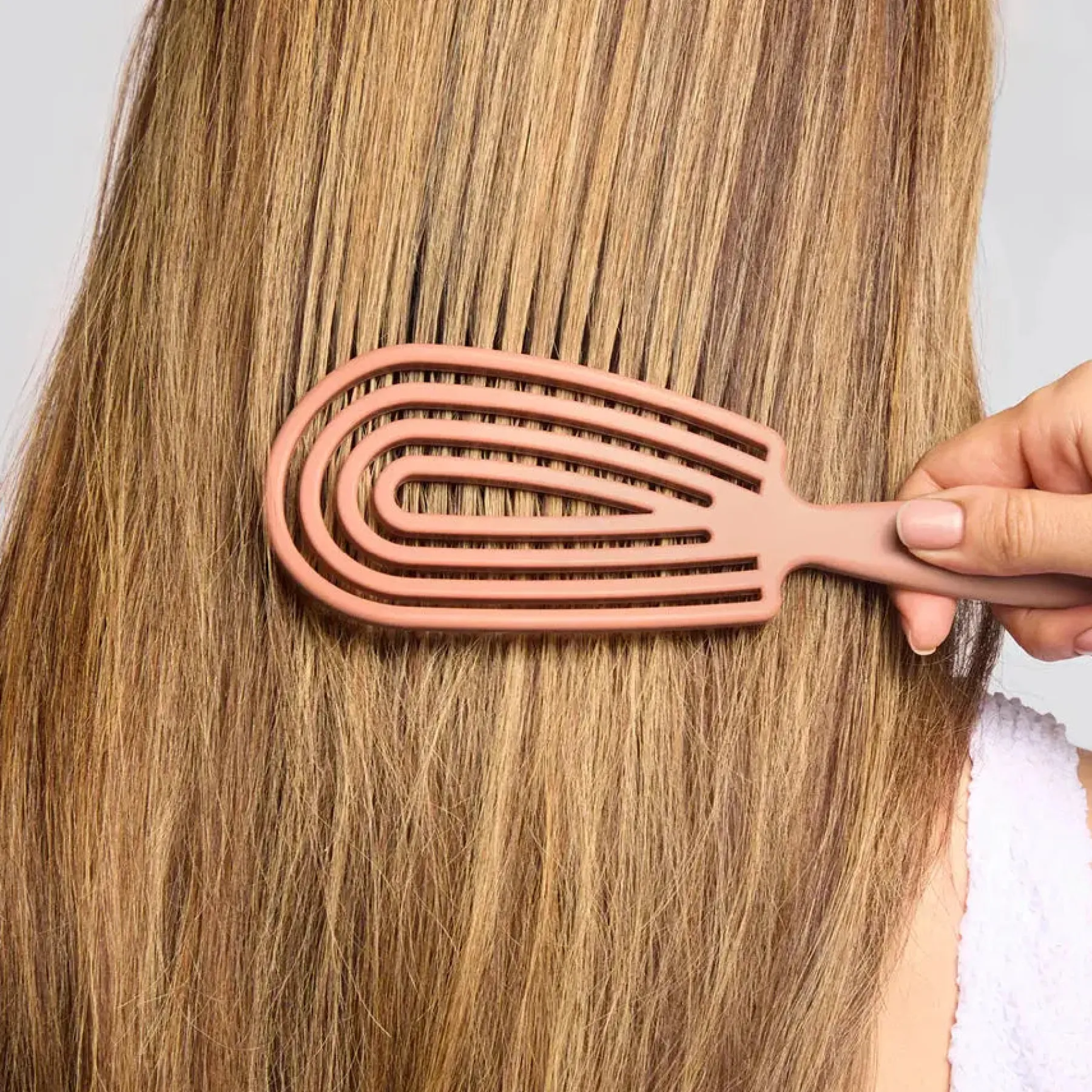 New Detangling Flexi Brush Terracotta Hair Growth|Healthy Hair Methode