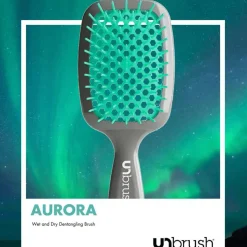 Outlet Detangling Hair Brush Aurora Teal Curly & Coily Accessories|Haarprobleem