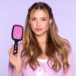 Discount Detangling Hair Brush Cherry Blossom Pink Curly & Coily Accessories|Haarprobleem