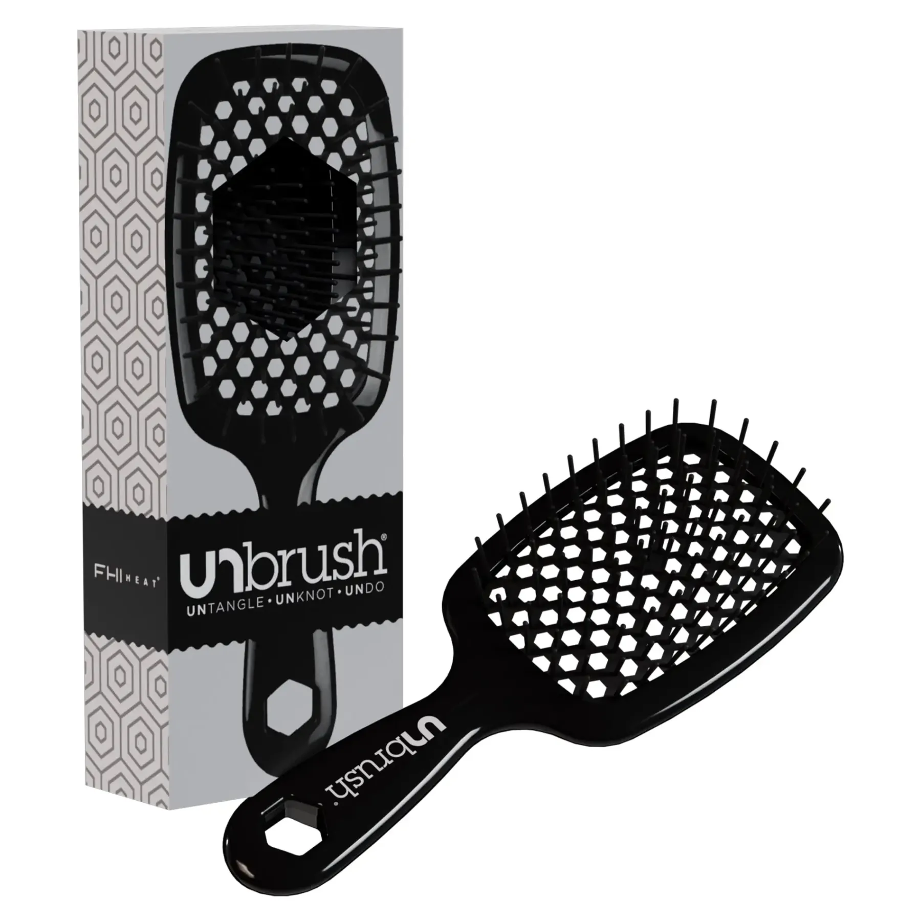 Sale Detangling Hair Brush Midnight Black Curly & Coily Accessories|Haarprobleem