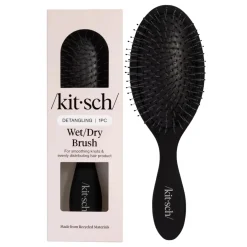 Detangling Wet/Dry Brush Black Hair Growth|Haarprobleem