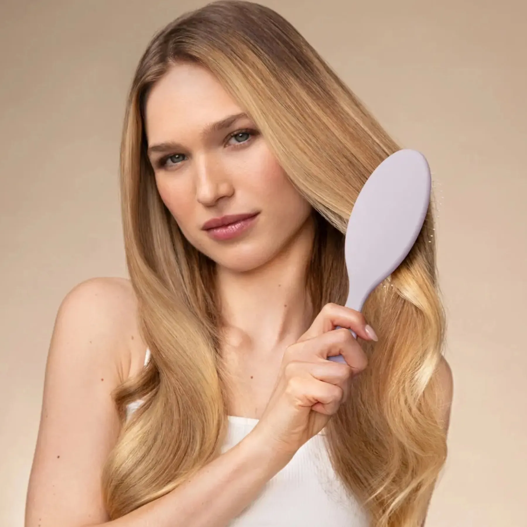 Online Detangling Wet/Dry Brush Soft Violet Hair Growth|Haarprobleem
