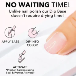 New Dip Base Dipping Powder Base & Topcoats|3. Dip Base Coats