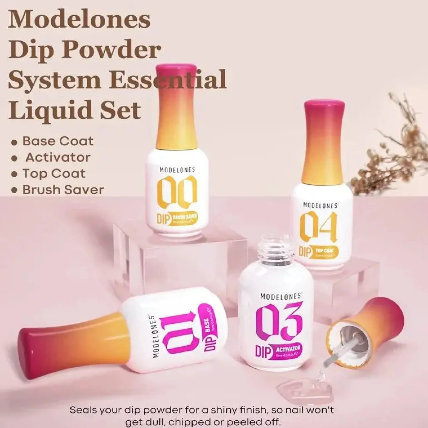 Clearance Dipping Powder Gel Set 6. Dip Top Coats|Dipping Powder Base & Topcoats