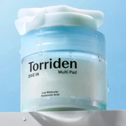 Online Dive-In Low Molecular Hyaluronic Acid Multi Pad Hauptzutat|Toner Pads