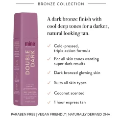Online Double Dark Self Tan Foam Vegan Tanning|Tanning Mousse