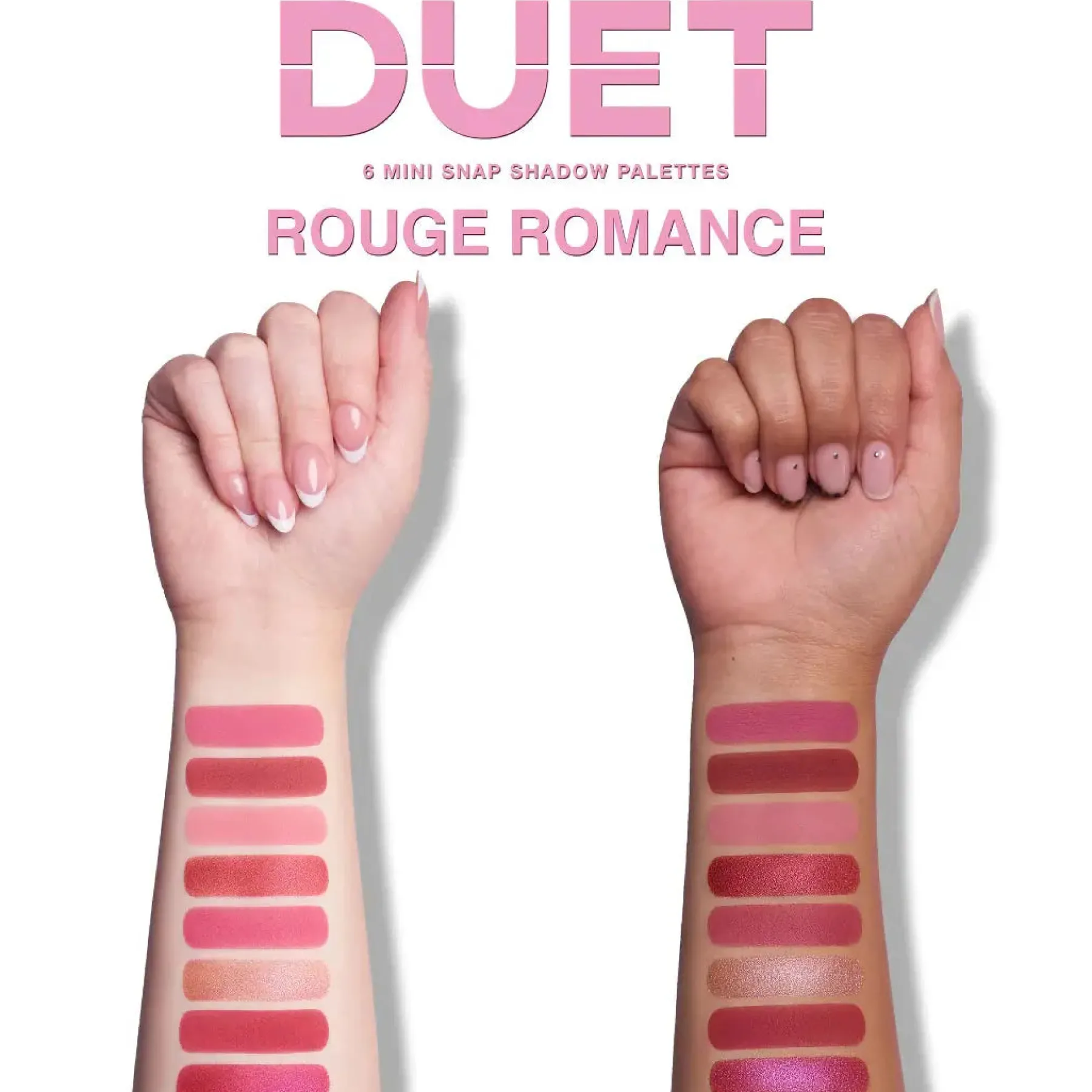 Hot Duet Mini Snap Palette Rouge Romance Lidschatten|Vegane Lidschatten