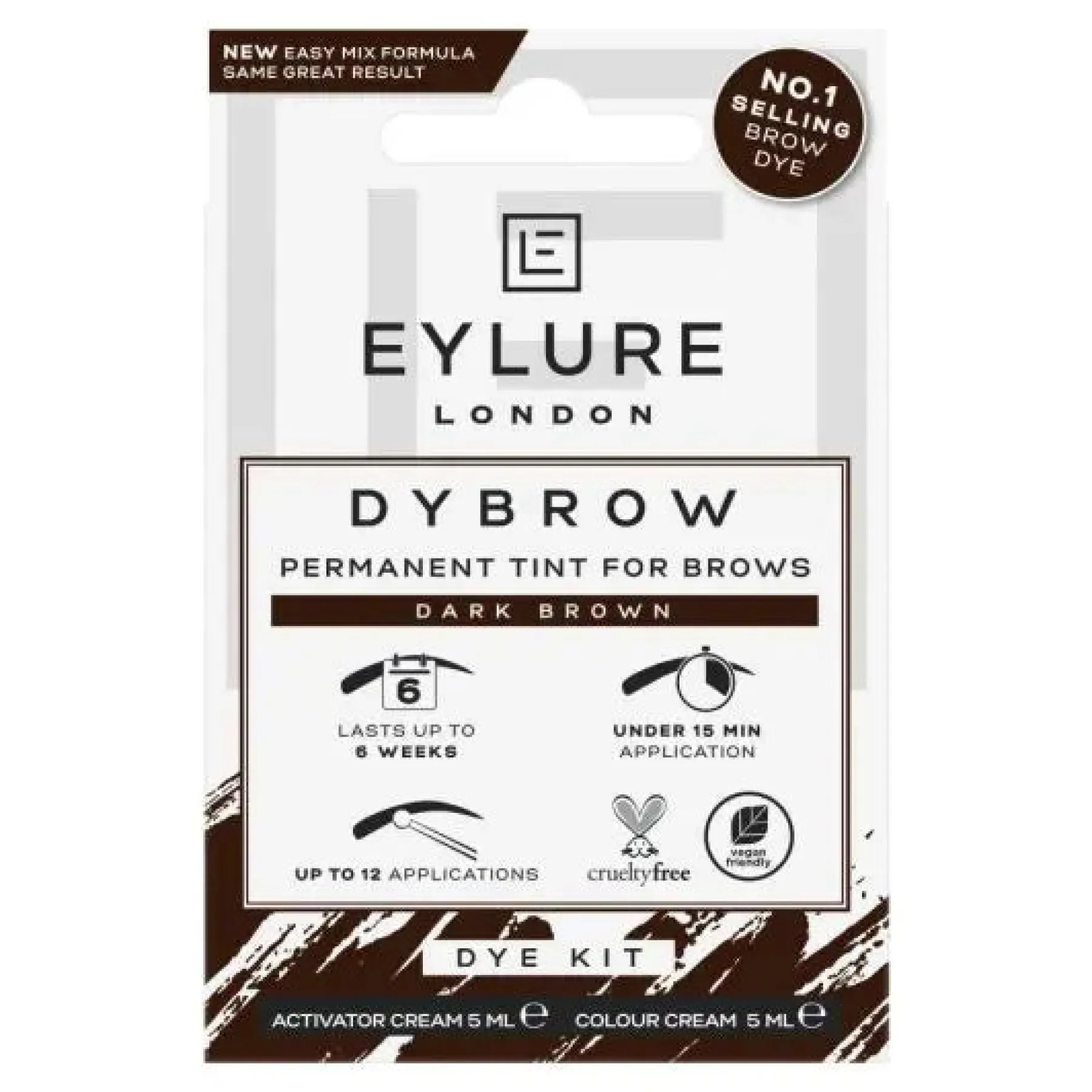 Hot Dybrow Dark Brown Augenbrauen