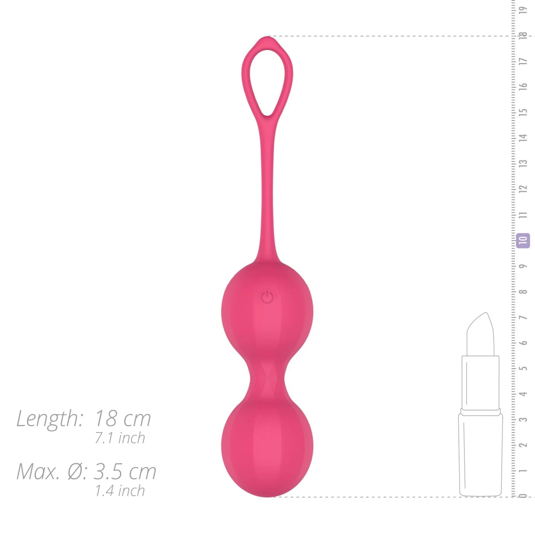 Best EasyConnect Vibrerende Kegel Balletjes AppControlled Intimität