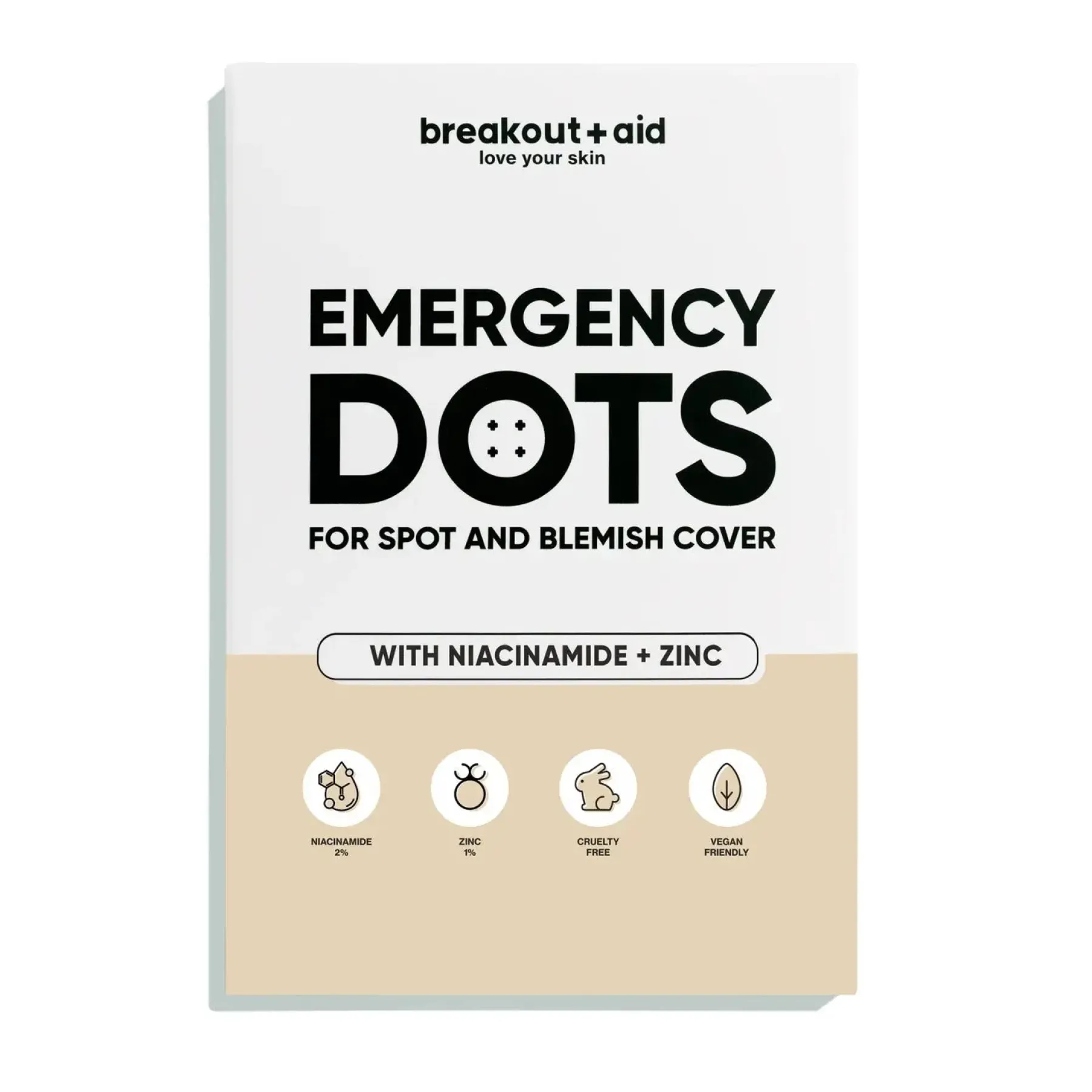 Discount Emergency Dots For Spots Niacinamide and Zinc Vegan Pflege|Hauptzutat