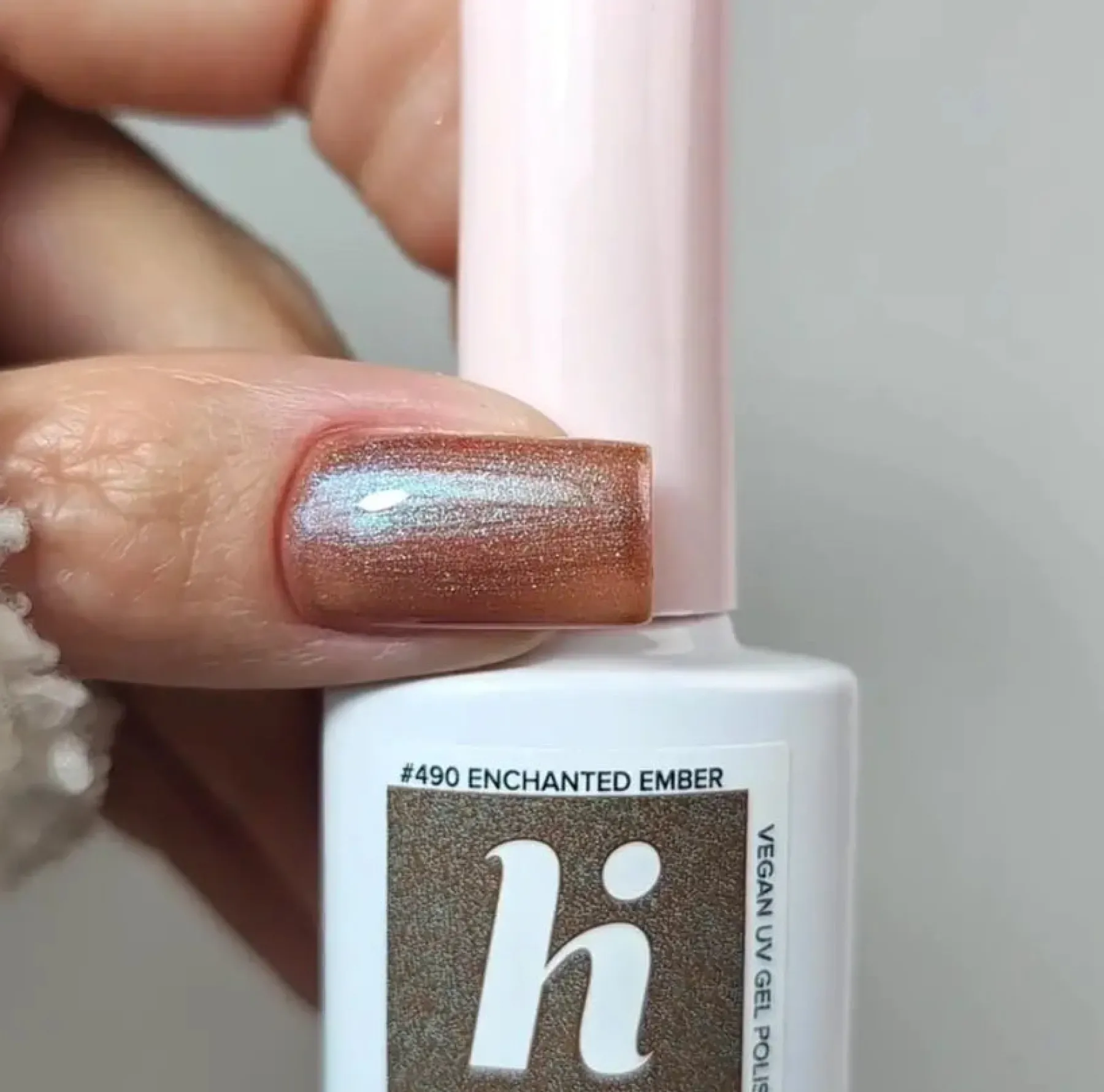 Sale 490 Enchanted Ember UV Gel Polish Veganer Nagellack|5. Gellak