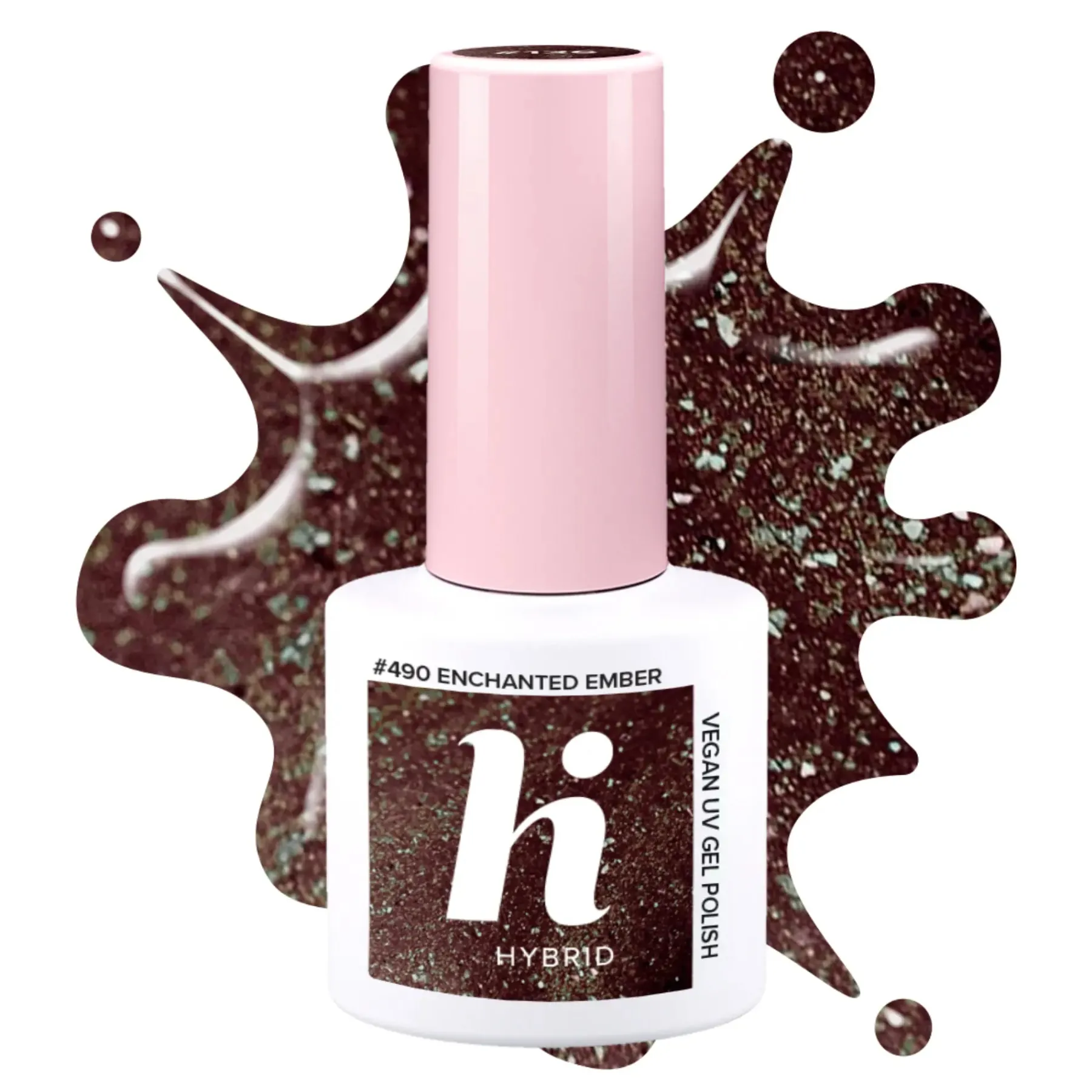 Sale 490 Enchanted Ember UV Gel Polish Veganer Nagellack|5. Gellak