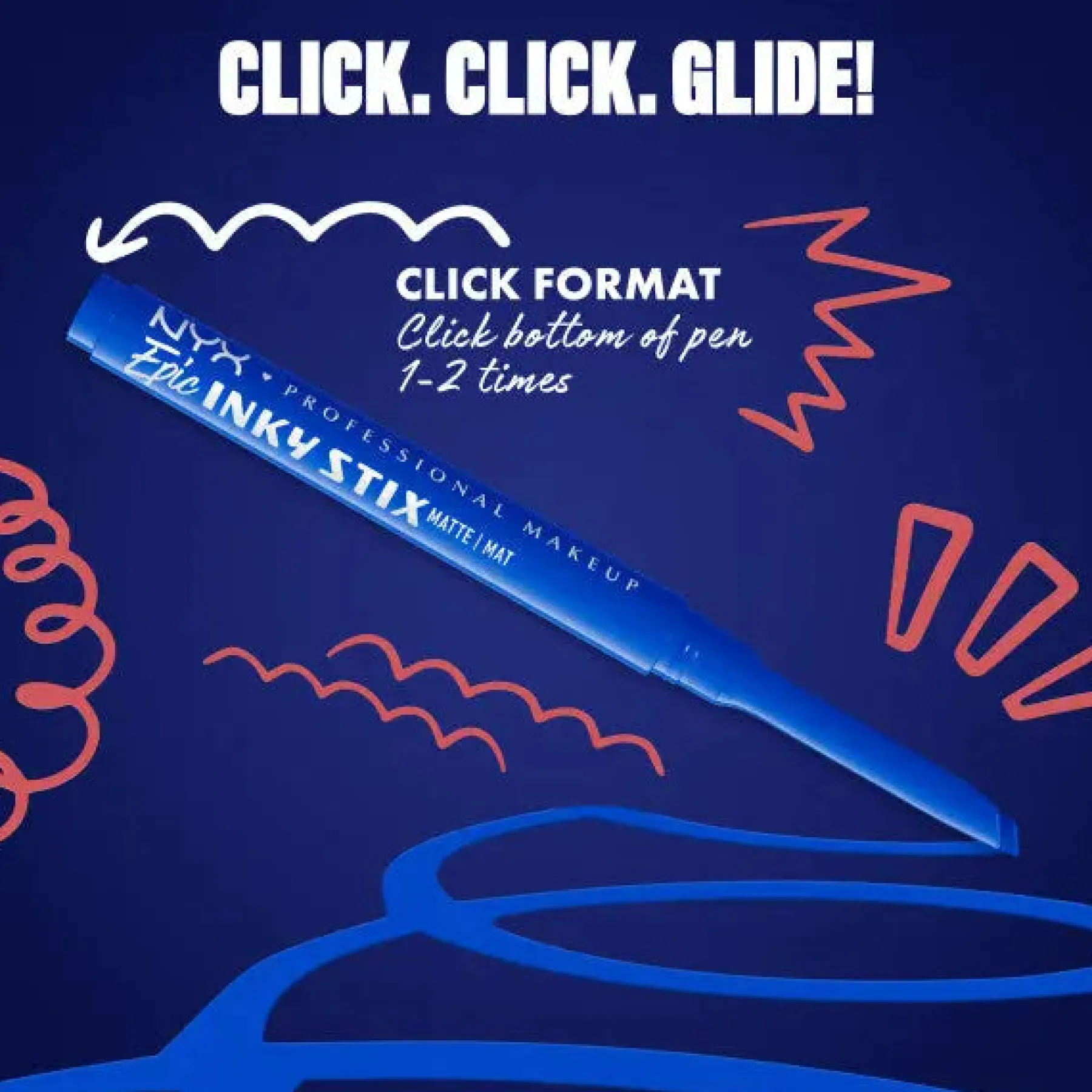 Online Epic Inky Stix Eyeliner Cobalt Click Vegan Eyeliner|Eyeliner
