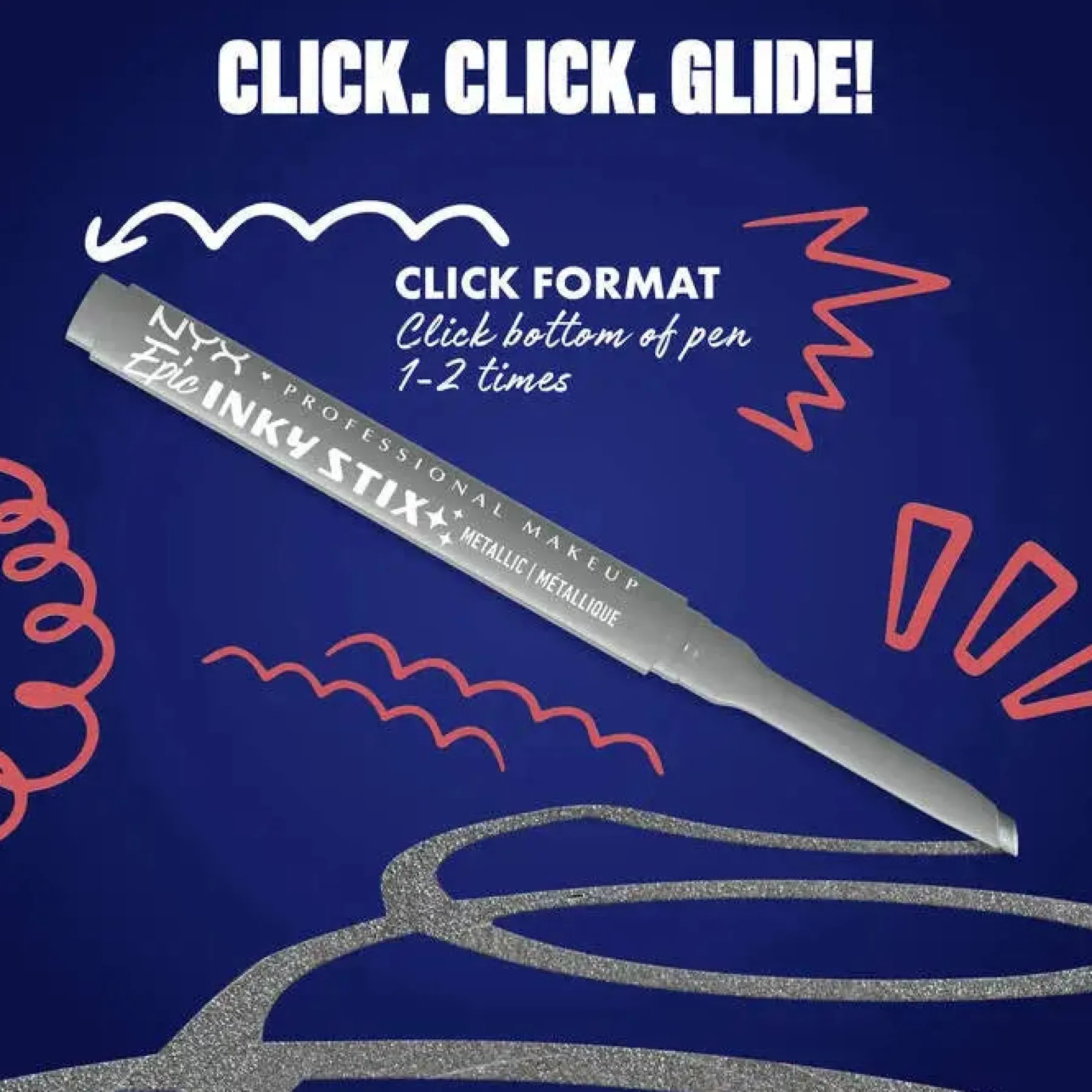 Online Epic Inky Stix Eyeliner Silver Shock Vegan Eyeliner|Eyeliner