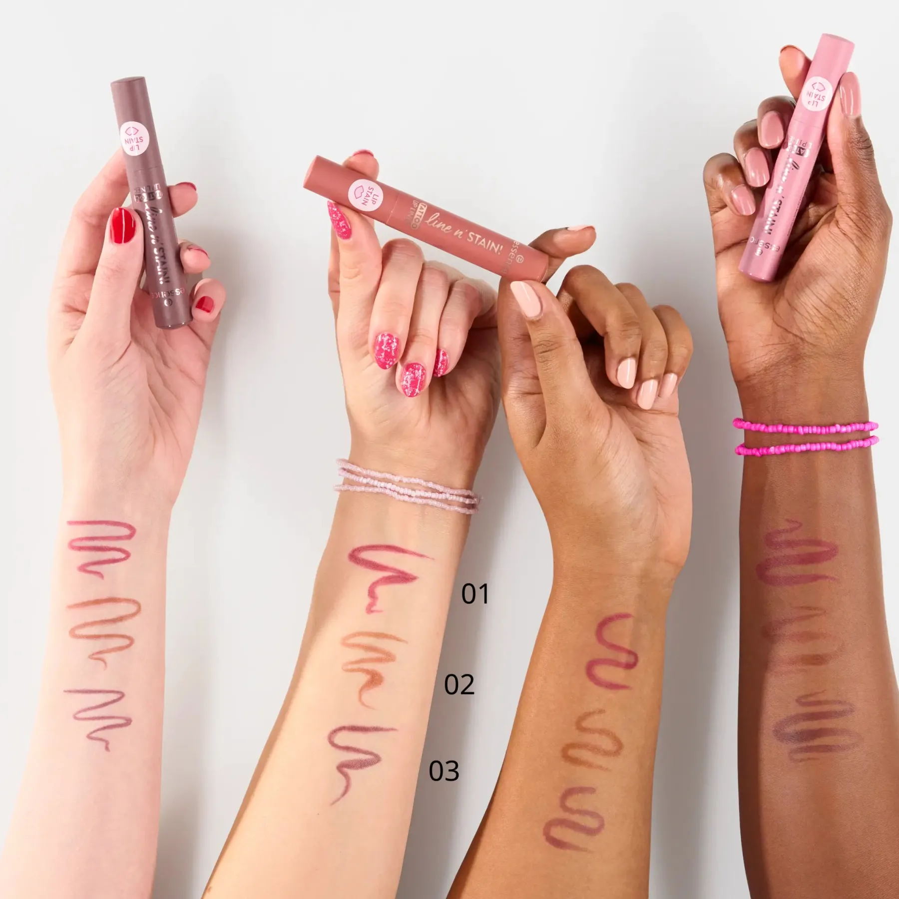 Sale Line N' Stain! Tattoo Lip Liner 03 Make A Mauve Lip Stain|Lippen Konturenstift