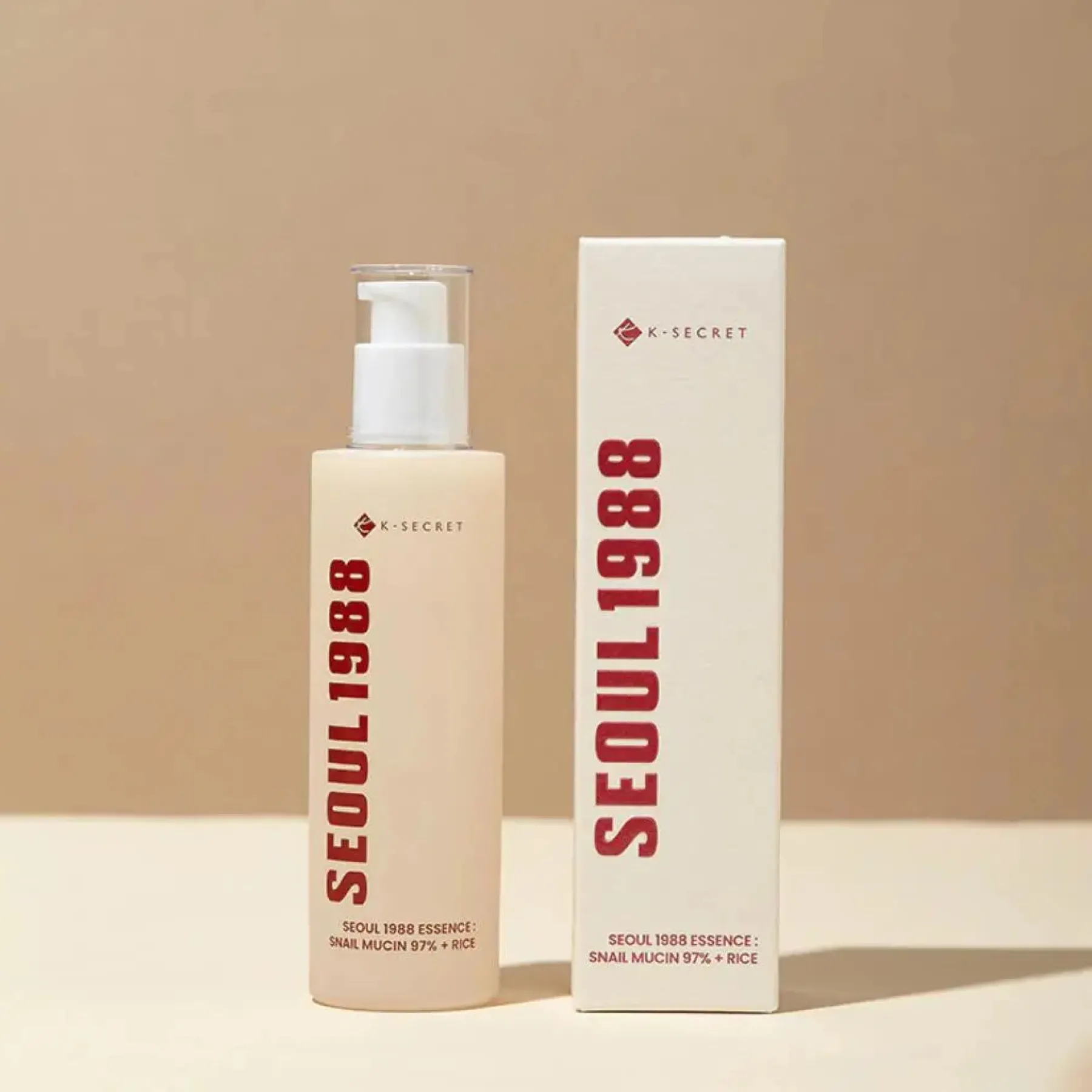 New Essence: Snail Mucin 97% + Rice Hauptzutat|Feuchtigkeitsspendendes Serum