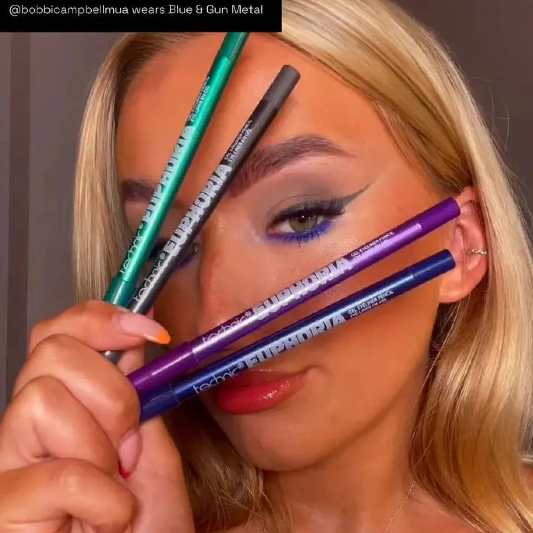 Best Euphoria Gel Eyeliner Pencil Gun Metal Eyeliner