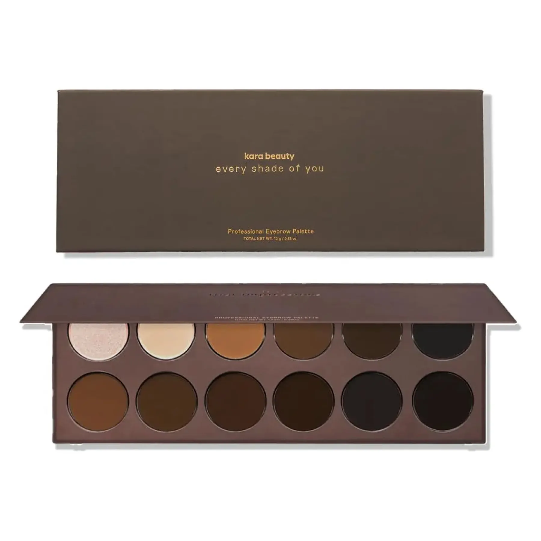 New Every Shade of You Gel & Powder Eyebrow Palette Augenbrauen