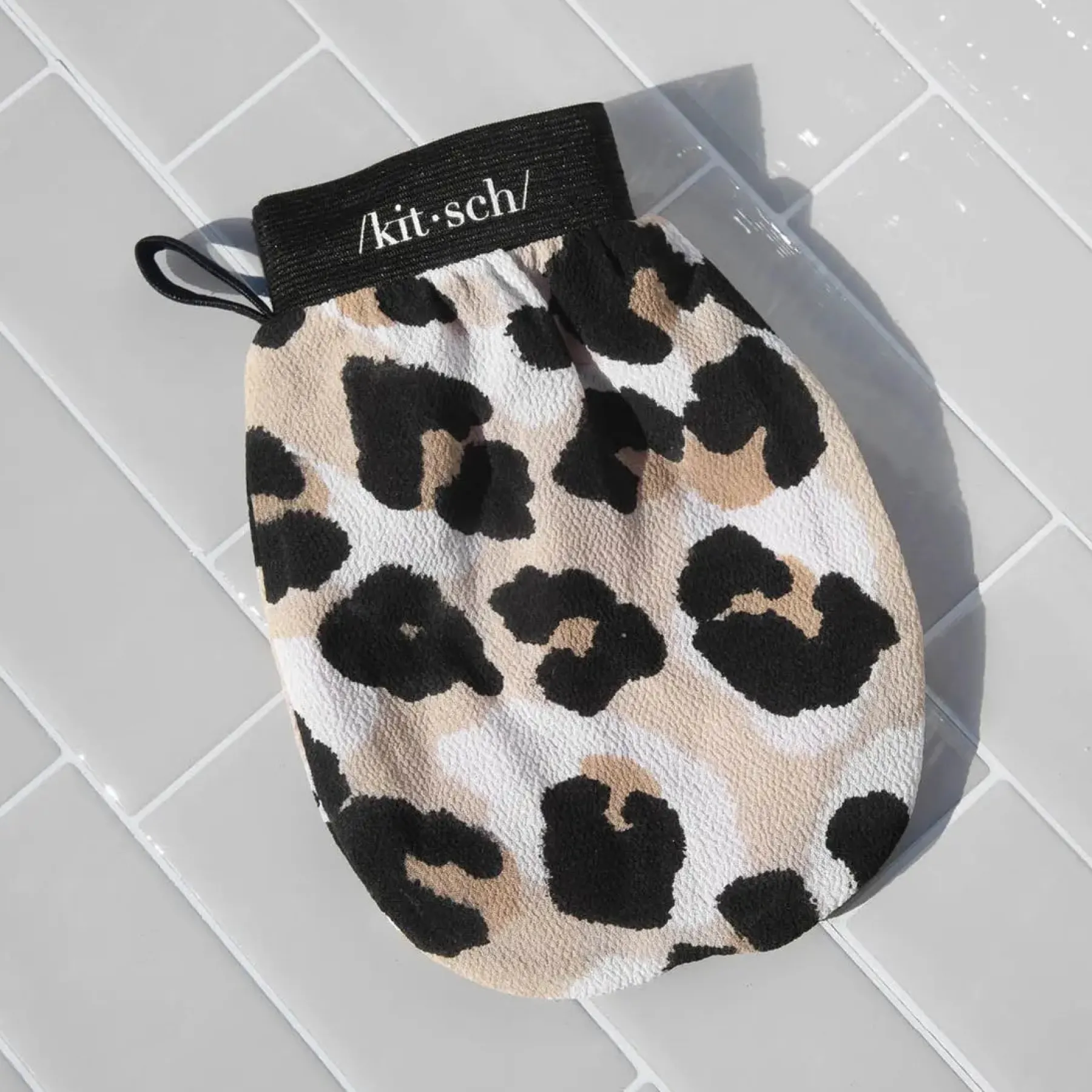 Best Exfoliating Glove Leopard Bräunungs- Und Peeling-Mitts|Accessoires