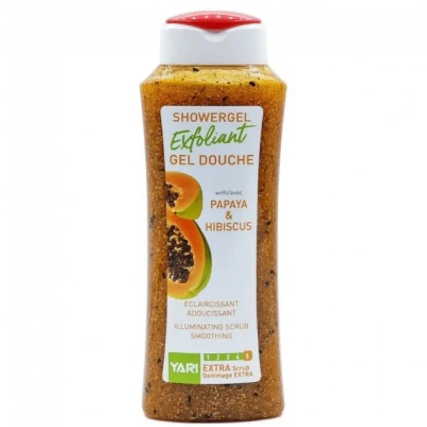 New Exfoliating Showergel Papaya & Hibiscus Duschgel