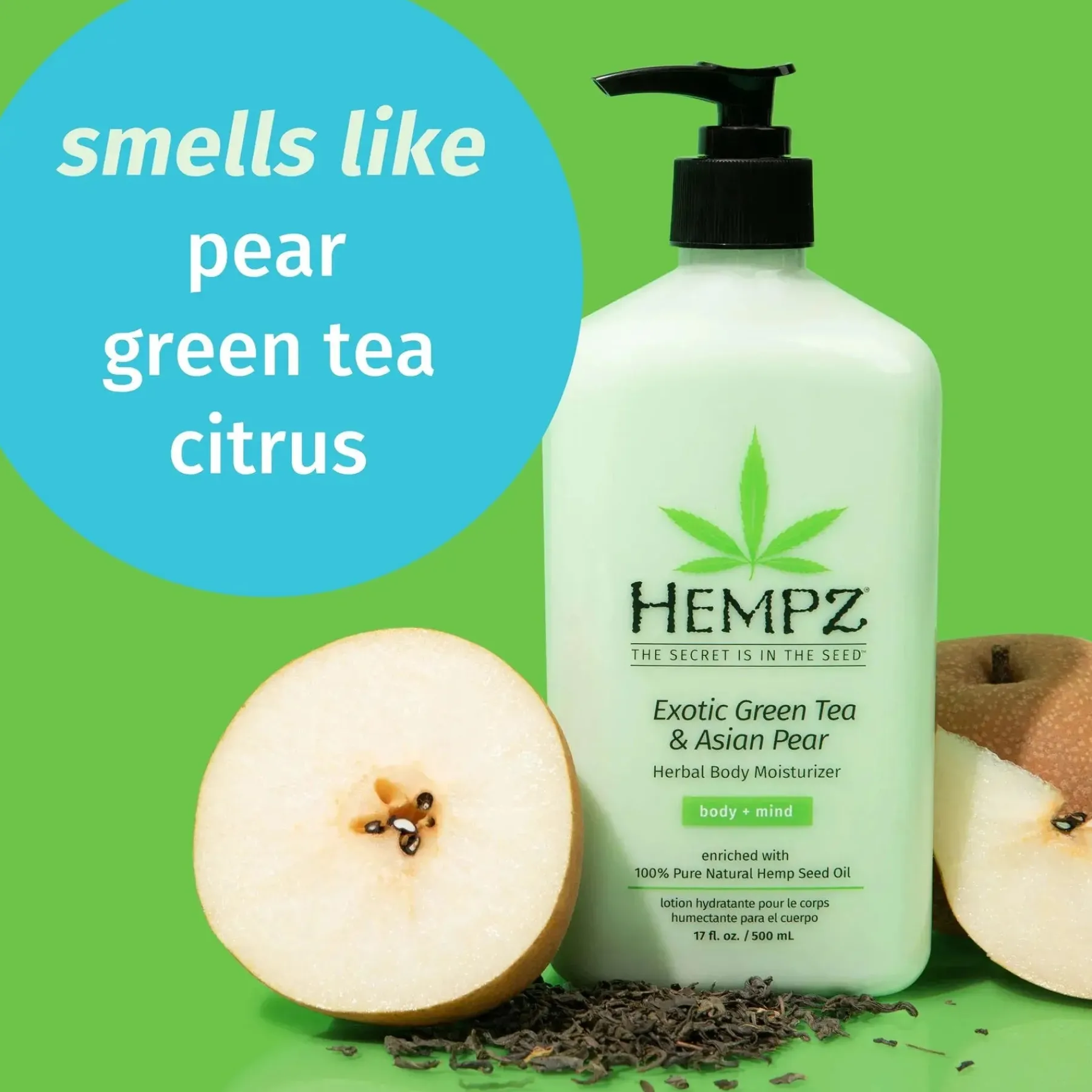Discount Exotic Green Tea & Asian Pear Herbal Body Moisturizer Everything Shower|Hautprobleme