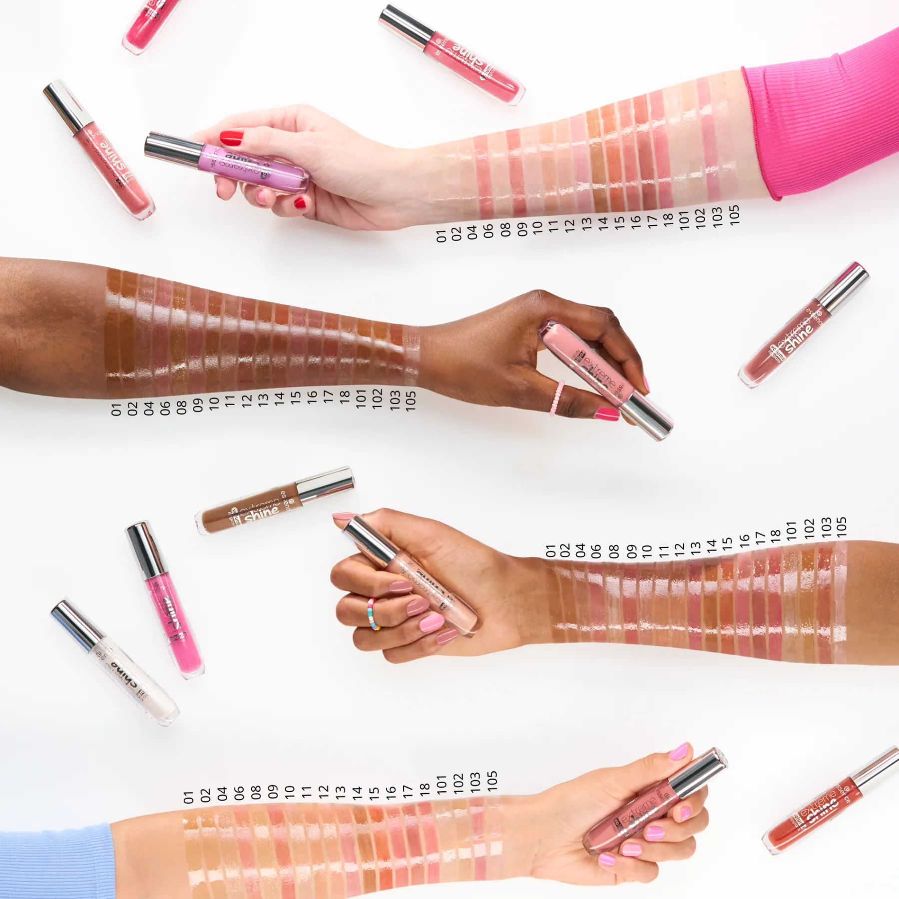 New Extreme Shine Volume Lipgloss 16 Nude Sorbet Lipgloss|Veganer Lipgloss