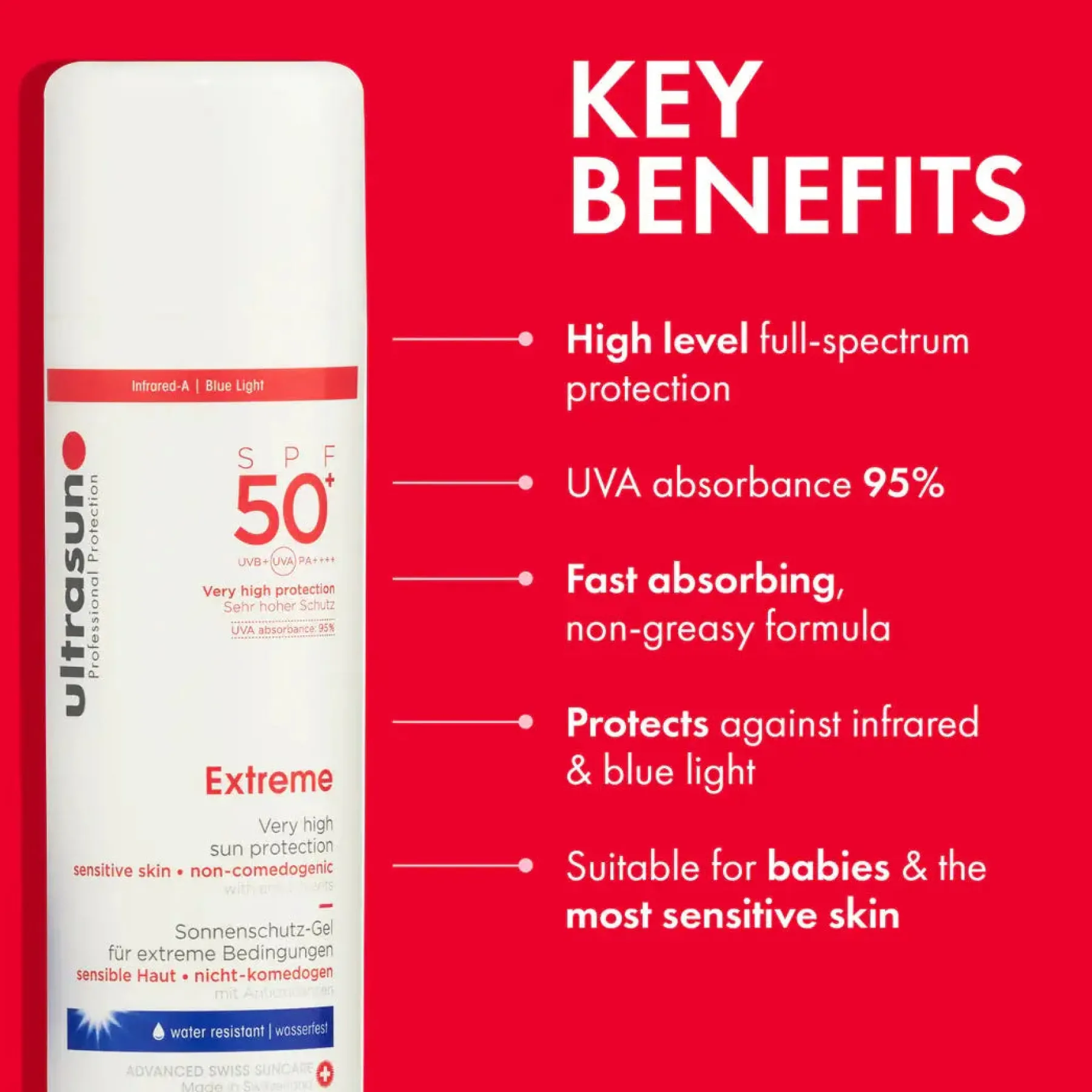 Clearance Extreme SPF 50+ 25 ml. Reisegröße|Vegan Tanning
